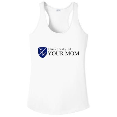 University Of Your Mom Ladies PosiCharge Competitor Racerback Tank