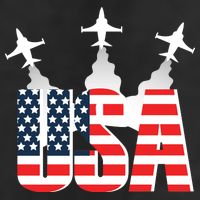USA Pilot 4th Of July Patriotic Adult Drive Performance Visor