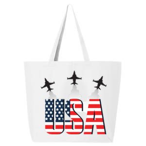 USA Pilot 4th Of July Patriotic 25L Jumbo Tote