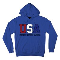 Usa Patriotic 4th Of July American Trump Conservative Funny Gift Hoodie