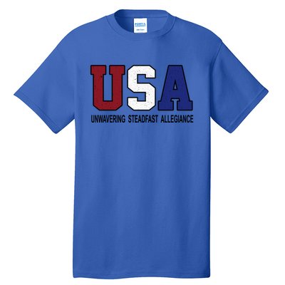 Usa Patriotic 4th Of July American Trump Conservative Funny Gift Tall T-Shirt