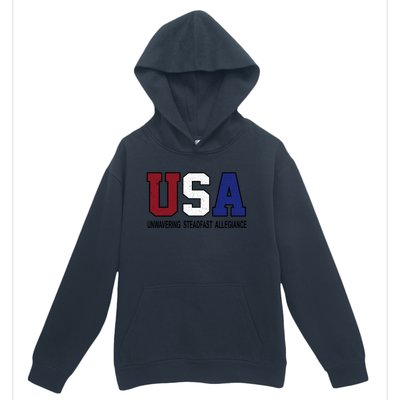 Usa Patriotic 4th Of July American Trump Conservative Funny Gift Urban Pullover Hoodie