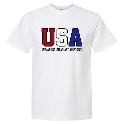 Usa Patriotic 4th Of July American Trump Conservative Funny Gift Garment-Dyed Heavyweight T-Shirt