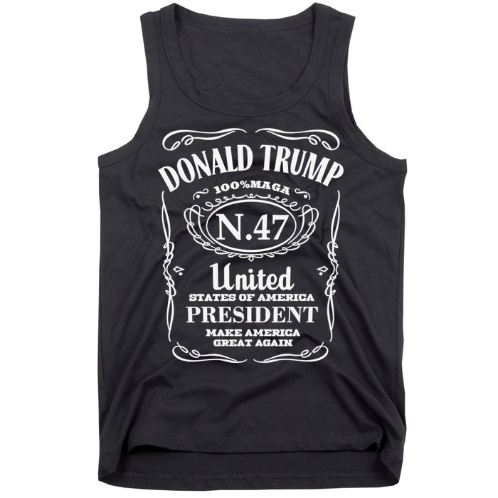 Usa President 47 Maga Donald Trump Tank Top