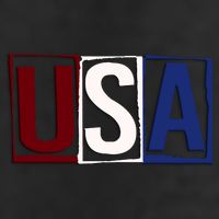 USA Patriotic 4th Of July 7 Panel Mesh Trucker Snapback Hat