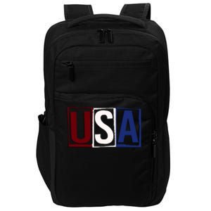 USA Patriotic 4th Of July Impact Tech Backpack