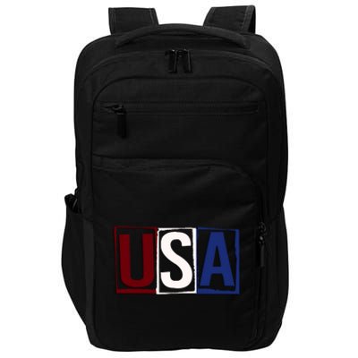 USA Patriotic 4th Of July Impact Tech Backpack