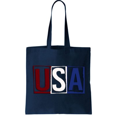 USA Patriotic 4th Of July Tote Bag