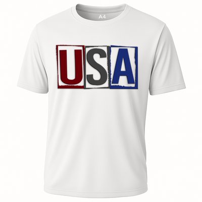 USA Patriotic 4th Of July Performance Shirt