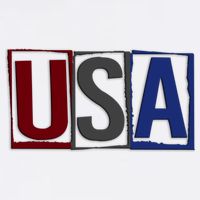 USA Patriotic 4th Of July Cooling Performance Crew T-Shirt