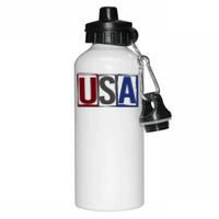 USA Patriotic 4th Of July Aluminum Water Bottle