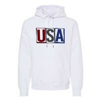 USA Patriotic 4th Of July Premium Hoodie