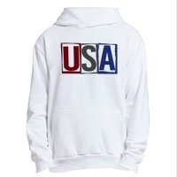 USA Patriotic 4th Of July Urban Pullover Hoodie