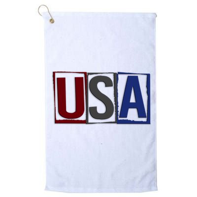 USA Patriotic 4th Of July Golf Towel