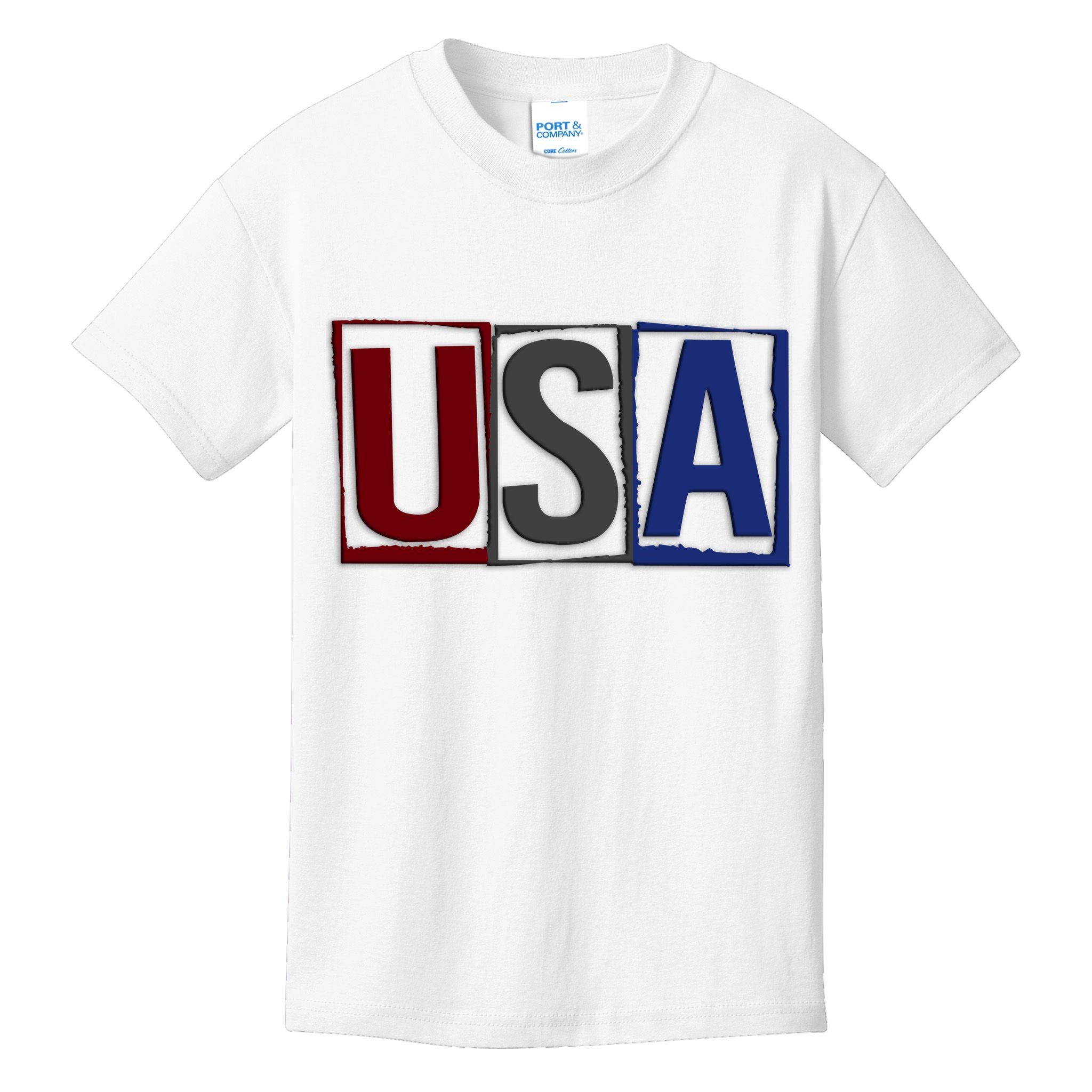 USA Patriotic 4th Of July Kids T-Shirt