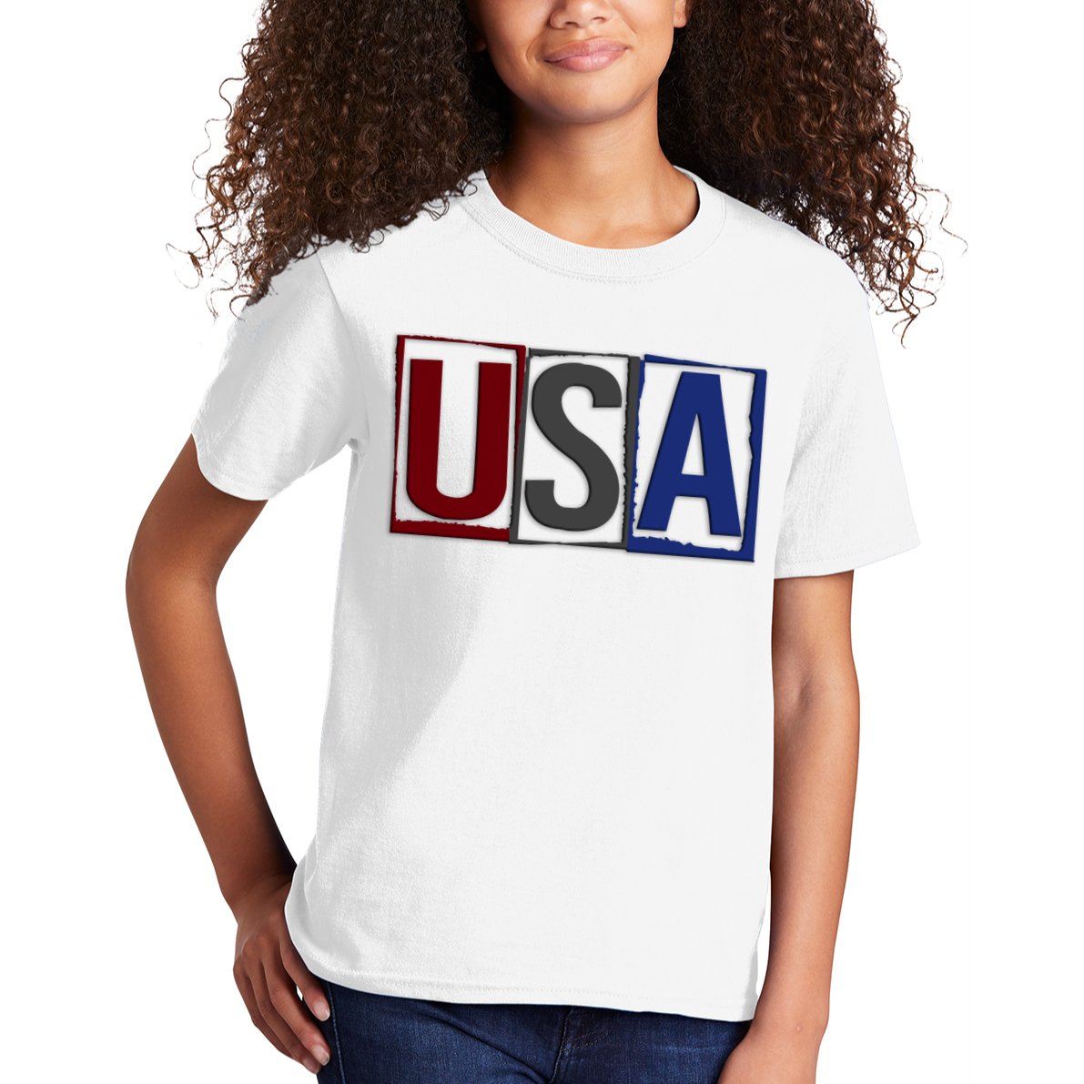 USA Patriotic 4th Of July Kids T-Shirt