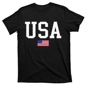 Usa Patriotic American Flag For Us T-Shirt