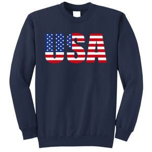 Usa Patriotic American Flag Sweatshirt