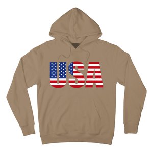 Usa Patriotic American Flag Hoodie