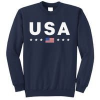 Usa Patriotic American Flag July 4th Sweatshirt