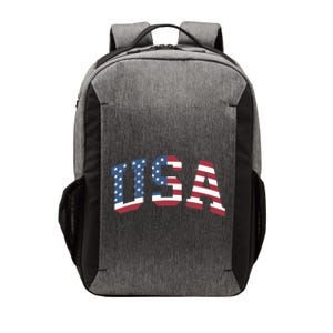 Usa Patriotic American Flag 4th Of July Vector Backpack