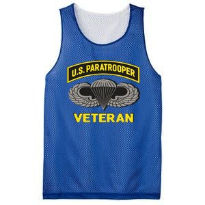 Us Paratrooper Airborne Division Army Veteran Gift Mesh Reversible Basketball Jersey Tank