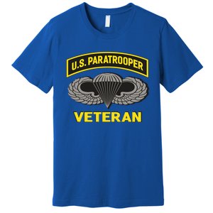 Us Paratrooper Airborne Division Army Veteran Gift Premium T-Shirt