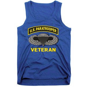 Us Paratrooper Airborne Division Army Veteran Gift Tank Top