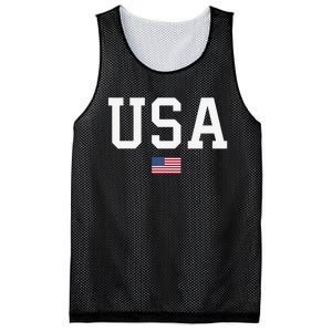 Usa Patriotic American Flag Mesh Reversible Basketball Jersey Tank