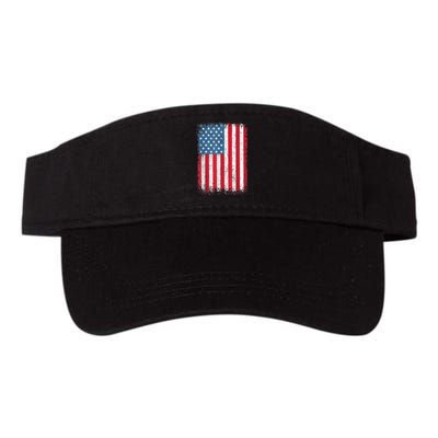 USA Patriotic American Flag For Men Women US Valucap Bio-Washed Visor