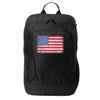 Usa Patriotic American Flag For Us 4th Of July City Backpack