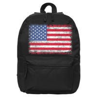 Usa Patriotic American Flag For Us 4th Of July 16 in Basic Backpack