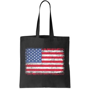 Usa Patriotic American Flag For Us 4th Of July Tote Bag