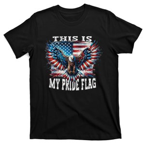 Usa Patriotic American Flag Usa Eagle Flag 4th Of July T-Shirt