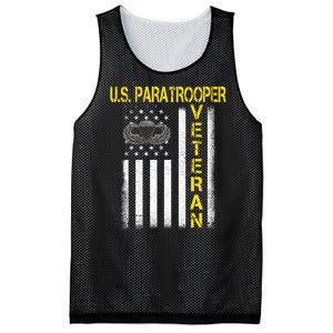 US Paratrooper Airborne Division Army Veteran USA Flag Mesh Reversible Basketball Jersey Tank