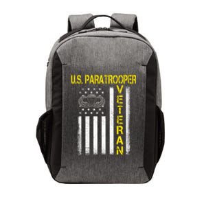 US Paratrooper Airborne Division Army Veteran USA Flag Vector Backpack