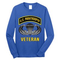 Us Paratrooper Airborne Division Army Veteran Cool Gift Long Sleeve Shirt