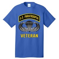 Us Paratrooper Airborne Division Army Veteran Cool Gift Tall T-Shirt