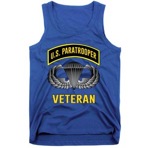 Us Paratrooper Airborne Division Army Veteran Cool Gift Tank Top