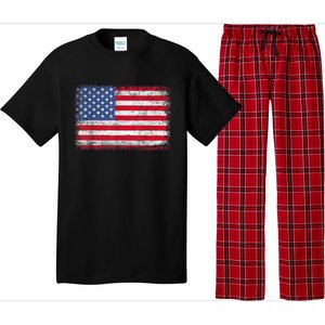 Usa Patriotic American Flag Us Pajama Set