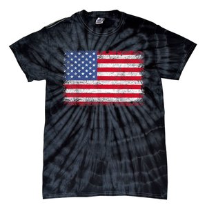 Usa Patriotic American Flag Us Tie-Dye T-Shirt