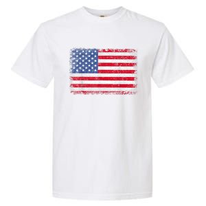 Usa Patriotic American Flag Us Garment-Dyed Heavyweight T-Shirt