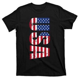 Usa Patriotic American Flag T-Shirt