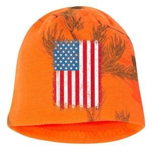 USA Patriotic American Flag For Men Women Kids Boys Girls US Kati - Camo Knit Beanie