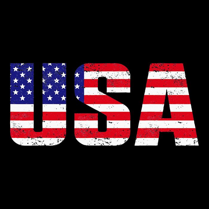Usa Patriotic American Flag Tall T-Shirt