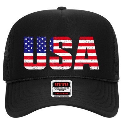 Usa Patriotic American Flag Trucker Hat