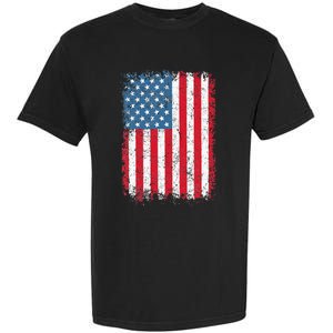 Usa Patriotic American Flag Us Garment-Dyed Heavyweight T-Shirt