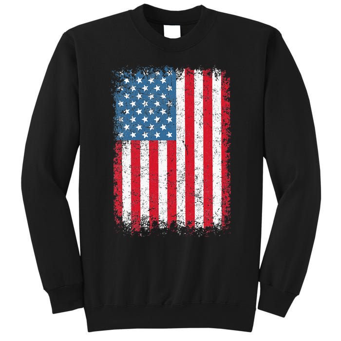 Usa Patriotic American Flag Us Sweatshirt