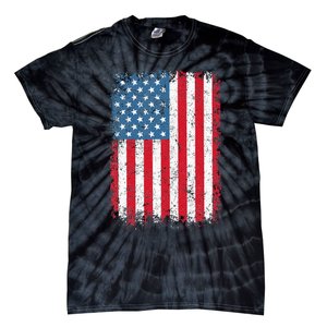 Usa Patriotic American Flag Us Tie-Dye T-Shirt