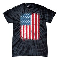 Usa Patriotic American Flag Us Tie-Dye T-Shirt